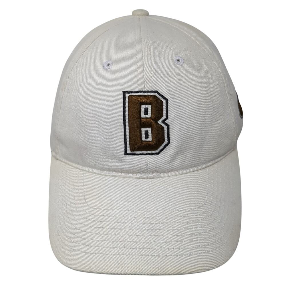Brown Sports Foundation Baseball Cap Beige OS Adjustable Embroidered Fersten